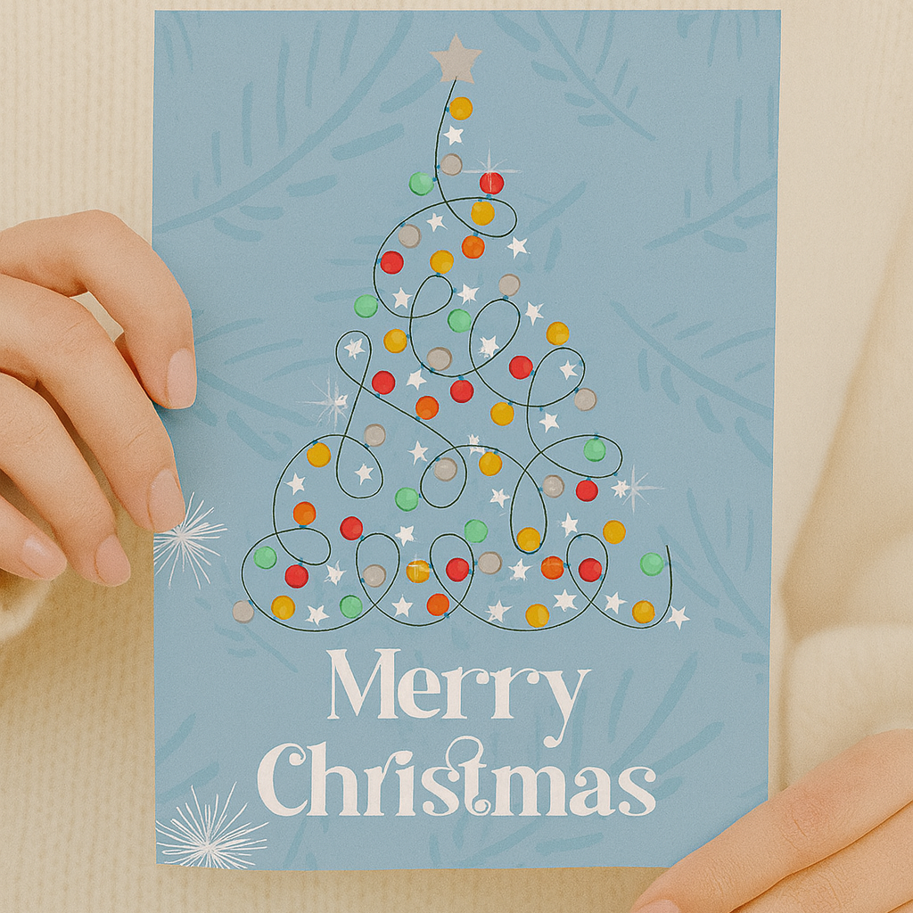 Жива подаръчна картичка