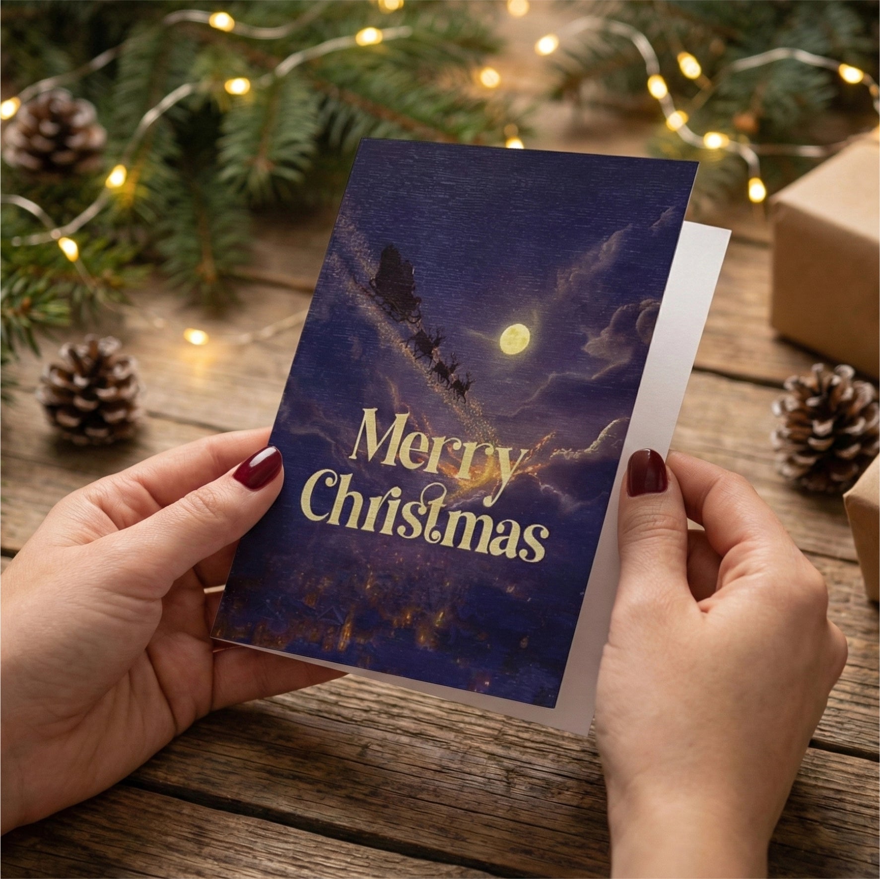 Жива подаръчна картичка