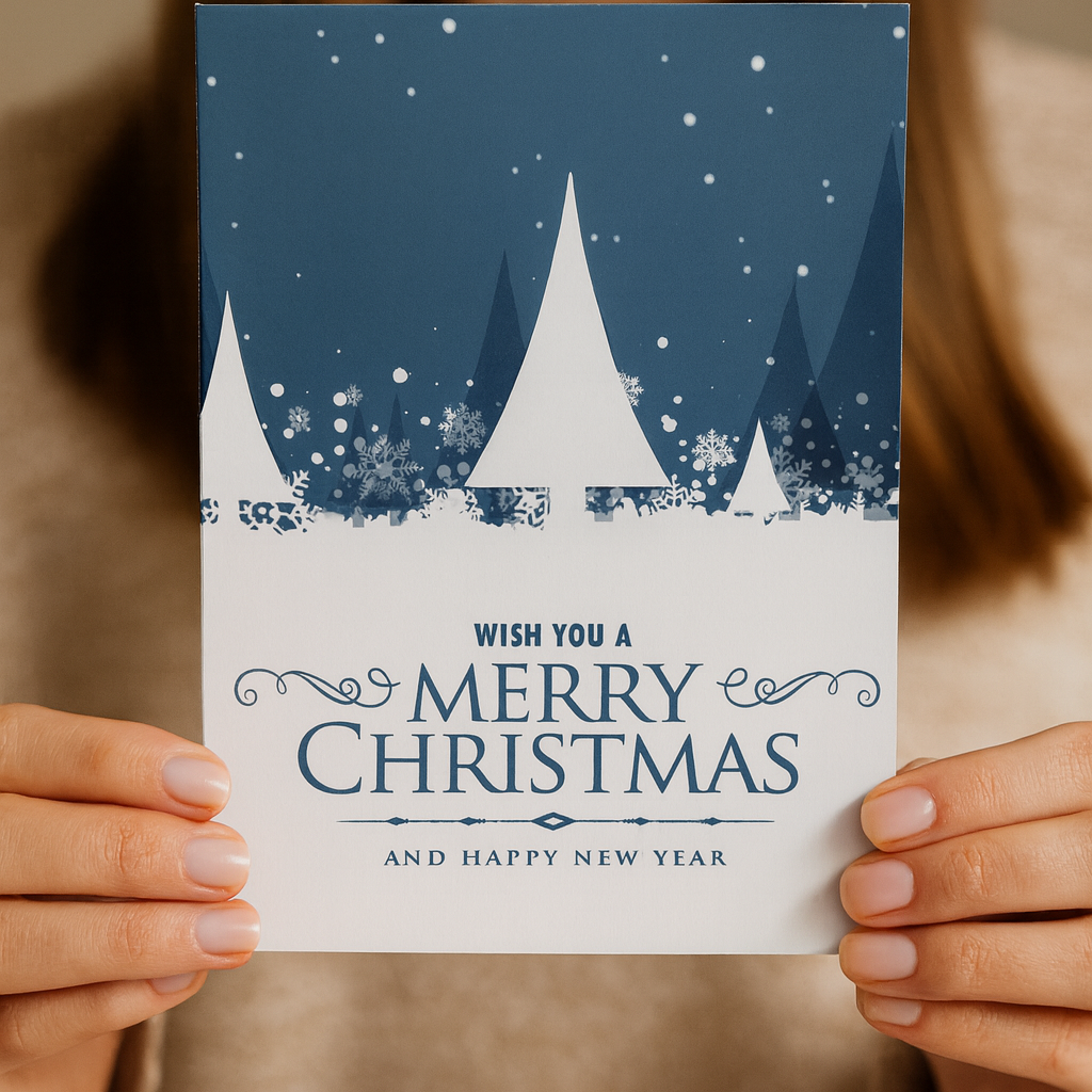 Жива подаръчна картичка