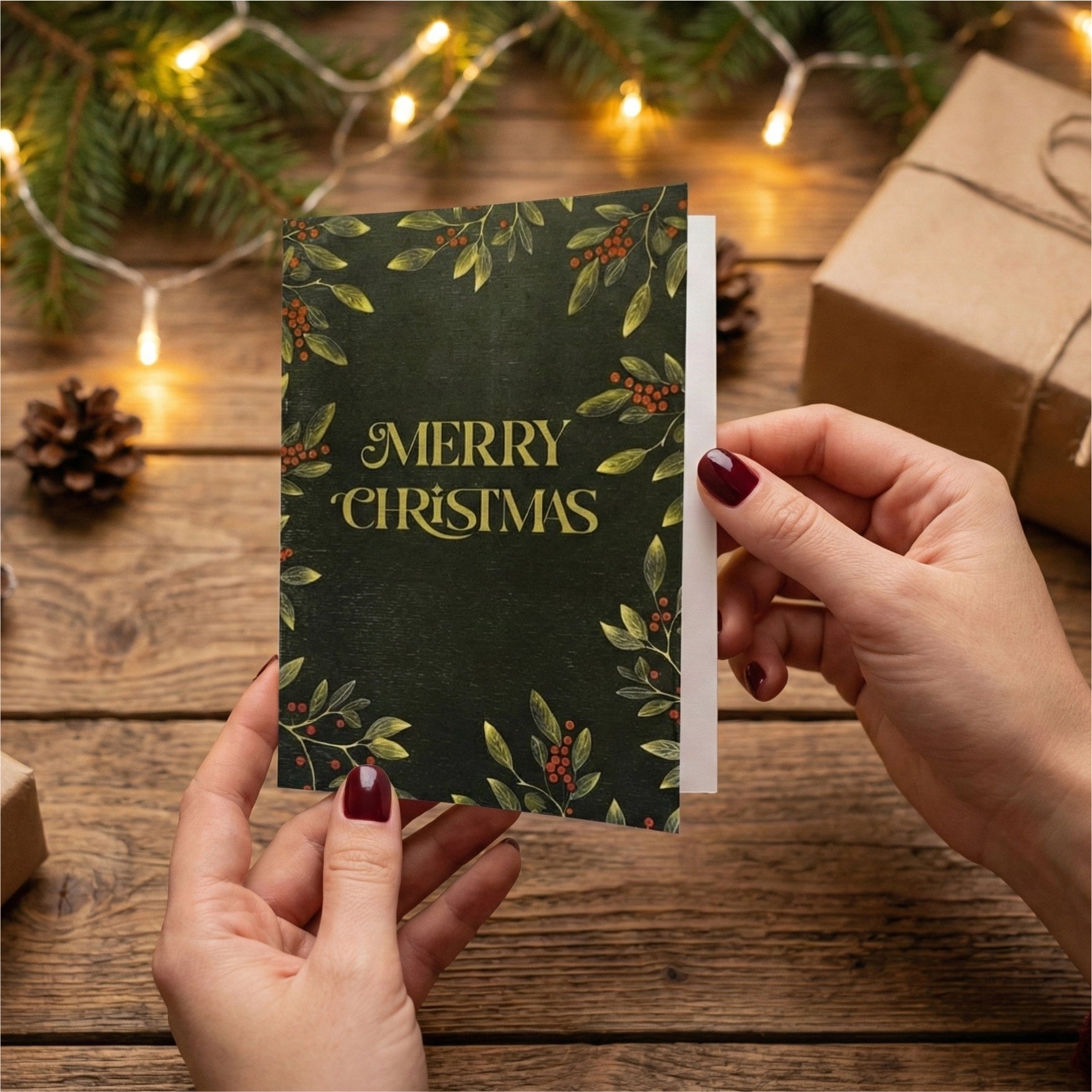 Жива подаръчна картичка