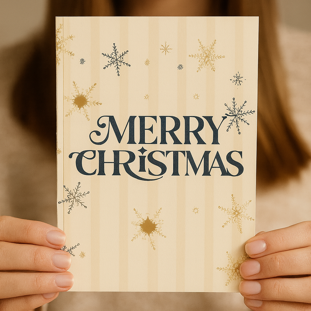 Жива подаръчна картичка